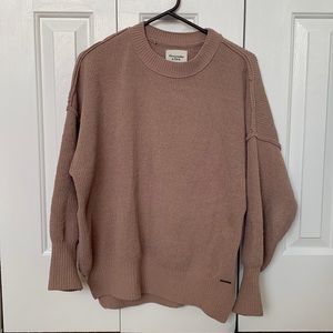 A&F Oversized Chenille Sweater